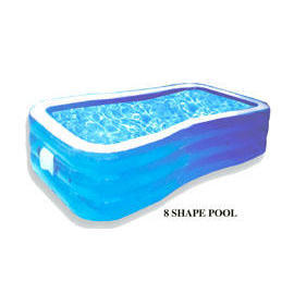 8 SHAPE SWIMMING POOL W/BUILT IN PUMP (8 SHAPE SCHWIMMBAD W / BUILT IN PUMP)