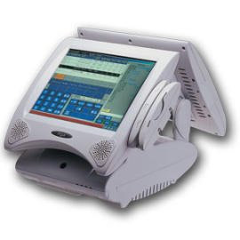 Pentium III 12.1`` Dual Display Touch POS System