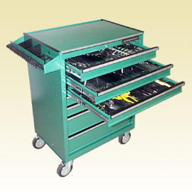 Professional Tool Trolley With Mechanic Tool Sets (Outil professionnel Trolley avec les jeux de Mechanic Tool)