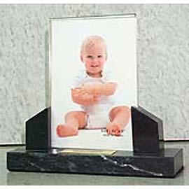 3-1/2`` x 5`` photo frame/Marble base (3-1/2``x 5``Photo Frame / Marmor Basis)