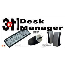 3 in 1 desk manager (3 en 1 gestionnaire de bureau)