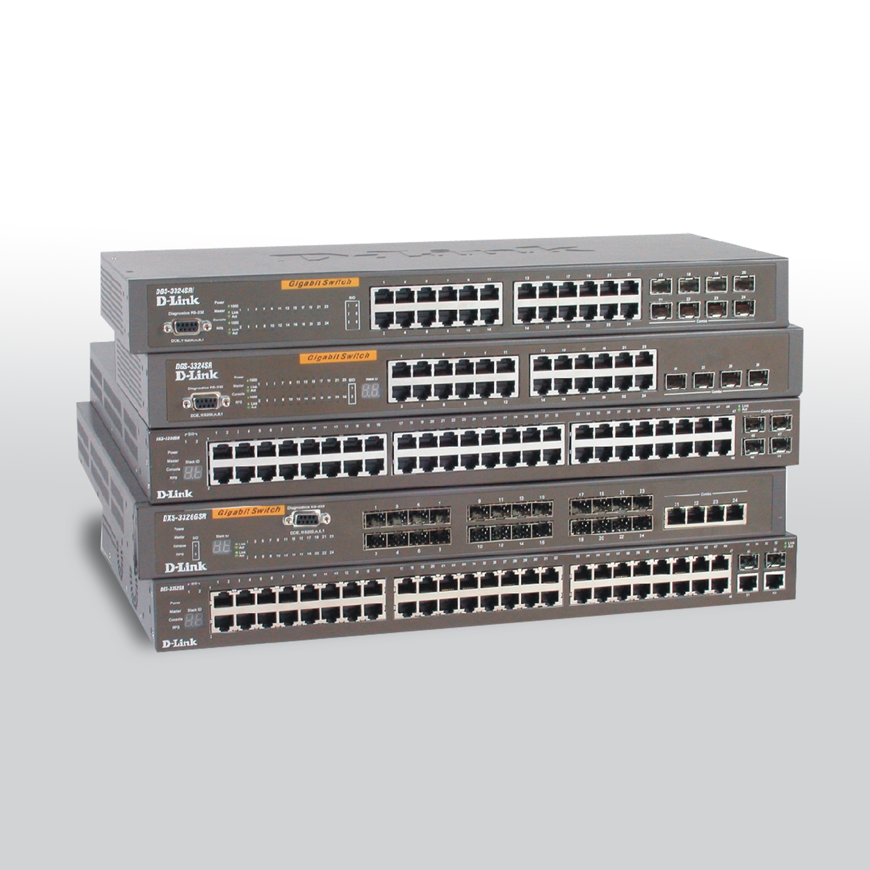 xStack Stackable L3 Ethernet Management Switch Series