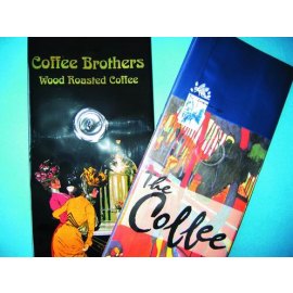 COFFEE BEAN POUCH WITH ONE-WAY PRESSURE RELIEF VALVE (GRAIN DE CAFÉ AVEC UNE POCHE DE VOIES SOUPAPE)