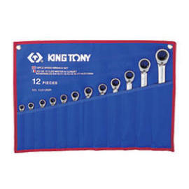 Combination speed wrenches 12pcs set 2ways locking (Clés à vitesse Combination 12pcs mis 2ways de verrouillage)