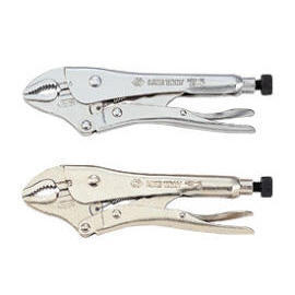 LOCKING PLIERS WITH CURVED JAW 7``(178MM) NICKLE (LOCKING PLIERS WITH CURVED JAW 7``(178MM) NICKLE)