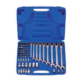 Combination speed wrenches 62pcs set metric