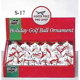 Holiday Golf Ball Ornament (Urlaub Golf Ball Ornament)
