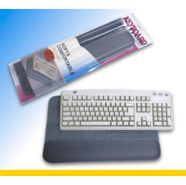 PU Foam Keyboard Pad with Anti-slip mesh/Wrist Rest/Keyboard Pad/Mouse pad