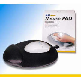 Ergo PU-foaming mouse pad with PU backing/Mouse Pad/Mouse Mat/Wrist Rest