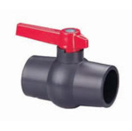 PVC Compact Ball Valve-LEVER HANDLE (PVC Compact Ball Valve-POIGNEE DE LEVIER)