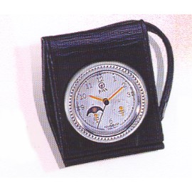 DUAL TIME ZONE TRAVEL CLOCK WITH ALARM (DUAL TIME ZONE D`HORLOGE DE VOYAGE AVEC ALARME)