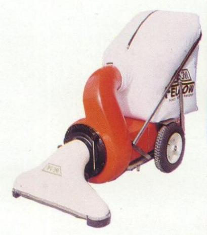 Power vacuum sweeper (Power Kehrsaugmaschine)