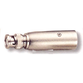 3 Pin Male Mic to BNC Male Adaptor (3 Pin Homme MIC à la BNC Male Adaptateur)