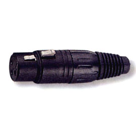 Female Mic Black Connector (Female Mic Black Connector)