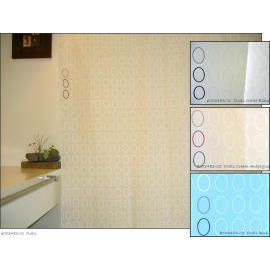 Polyester Shower Curtain - Ovals (Polyester Rideau de douche - Ovales)