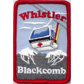 Patch, Badge, Emblem - Souvenir - Whistler, Canada (Patch, Abzeichen, Emblem - Souvenir - Whistler, Kanada)