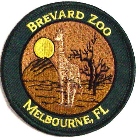 Patch, Badge, Emblem - Souvenir - Brevard Zoo, Melbourne FL, USA (Patch, Abzeichen, Emblem - Souvenir - Brevard Zoo, Melbourne FL, USA)