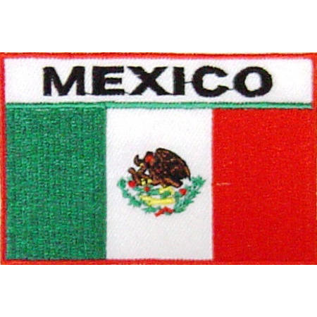 Embroidery Flag Patch - Mexico (Вышивка Флаг Patch - Мексика)