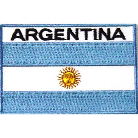 Embroidery Flag Patch - Argentina (Вышивка Флаг Patch - Аргентина)