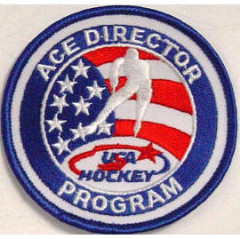 Embroidery Patch, Badge, Emblem - Hockey