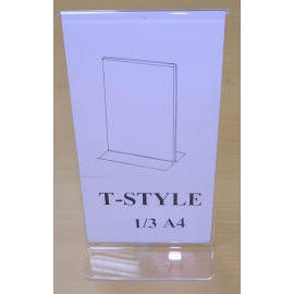 T STYLE 1/3 A4 HOLDER (SIGN HOLDER)