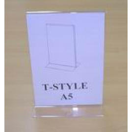 T STYLE A5 HOLDER (SIGN HOLDER)