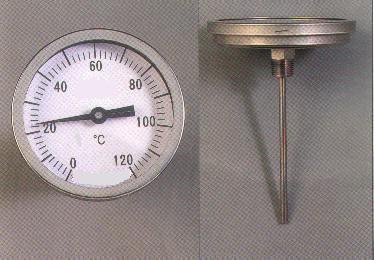 BIMETAL THERMOMETER (Thermomètre bimétallique)