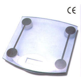 Glass electronic bathoom scale (Стекло электронные весы bathoom)