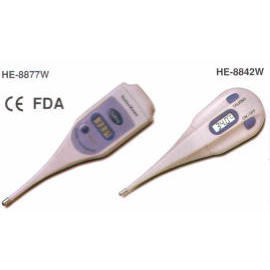 Talking digital fever thermometer