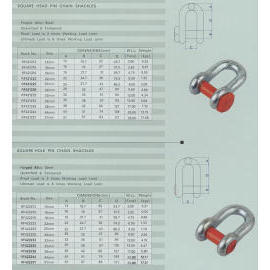 shackle, eye bolt, marine hardware, tow hook, marine hardware, rigging hardware, (manille, piton à œil, le matériel marin, crochet de remorquage, marine hardwa)