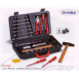 23pcs Chrome Vanadium Tools Set(GS Standard) (23pcs Chrom-Vanadium-Tools Set (GS Standard))