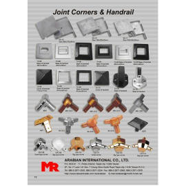 JOINT CORNERS & HANDRAIL (COMMUNE angles & MAIN COURANTE)