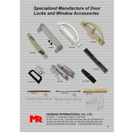 SPECIALIZED MANUFACTURE OF DOOR LOCKS AND WINDOWS ACCESSORIES (SPECIALIZED HERSTELLUNG VON Türschlösser und WINDOWS ZUBEHÖR)