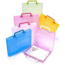 A4 PP Portable File Box (A4 PP Portable File Box)