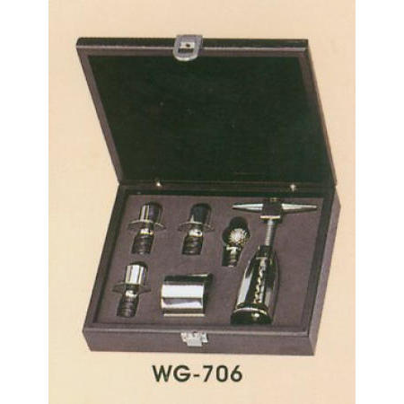 WINE GIFT SET (OPENER&STOPPER) (WEIN GIFT SET (OPENER & Stopfen))