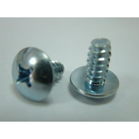 TAPPING SCREW-- PHIL TRUSS HEAD SELF TAPPING SCREW ZINC PLATED (TAPPING SCREW-- PHIL TRUSS HEAD SELF TAPPING SCREW ZINC PLATED)