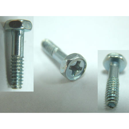 THREAD FORMING SCREW--PHIL INDENT HEX HEAD SELF TAPPING SCREW ZINC PLATED (FIL DE FORMATION DE VIS - PHIL TIRET HEX HEAD AUTOTARAUDEUSES VIS ZINGUE)