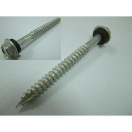 TAPPING SCREW-- HWH SELF TAPPING WITH WASHER PAINTED (TAPPING SCREW-- HWH SELF TAPPING WITH WASHER PAINTED)