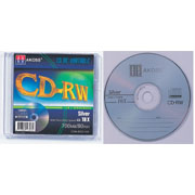 CD-RW 1pc in slim jewel case (CD-RW 1Stck in Slim Jewel Case)