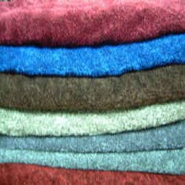 Polyester Mink velour knit Fabric (Le vison velours polyester mailles)