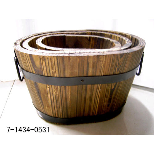 WOODEN PLANTER (BOIS PLANTEUSE)