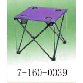 FOLDABLE CAMPING TABLE WITH 4-CUP HOLDER (FOLDABLE CAMPING СТОЛ С 4-Обладатель Кубка)