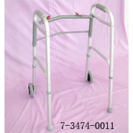 TWO BUTTON FOLDABLE WALKER (TWO BUTTON FOLDABLE WALKER)