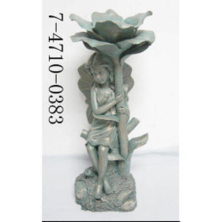 POLY FAIRY WITH CANDLE HOLDER (POLY FAIRY WITH CANDLE HOLDER)