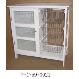 CABINET WITH STORAGE BASKETS (CABINET WITH STORAGE BASKETS)