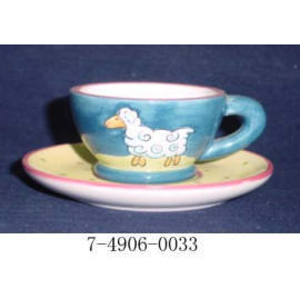 CUP AND SAUCER SET (TASSE ET SOUCOUPE SET)