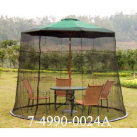 9``X8 RIBS UMBRELLA GAZEBO NET