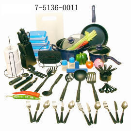 60PCS KITCHENWARE SET (60pcs посуды SET)