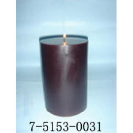  F4*H6    WINE RED CANDLE (  F4 * H6   Wine Red СВЕЧА)