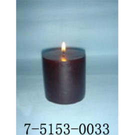  F3*H3    WINE RED CANDLE (  F3 * H3   Wine Red СВЕЧА)